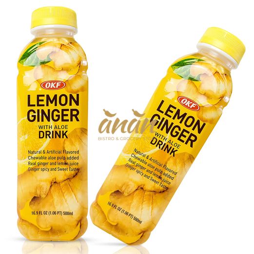 Aloe Vera Ginger Lemon 500ml.