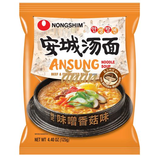 AnSungTangMyun Instant Noodle 125g.