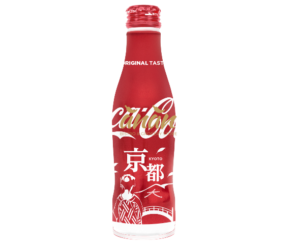 Coca Cola Kyoto Bottle 250ml.
