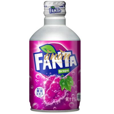 Fanta Grape Aliminium Bottle 300ml.