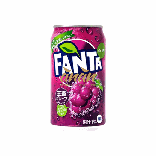 Fanta Grape Japan Can 355ml.