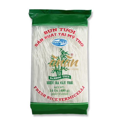 Fresh Rice Vermicelli 400g - Bamboo Tree