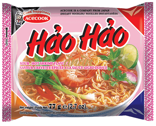 HaoHao Noodle - Krevetové Instantné rezance 75g.