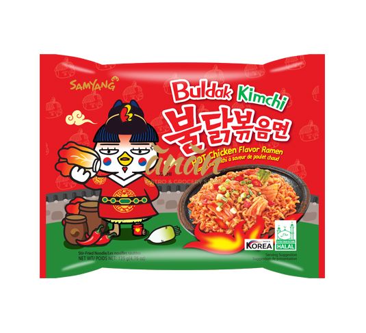 Hot Chicken Ramen Kimchi 130g.
