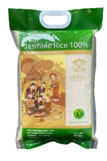 Jasmine Rice Golden Lotus 4,55kg.