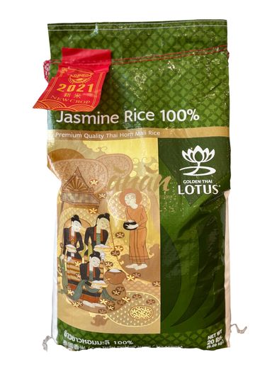 Jasmine Rice Golden Lotus 9,09kg.