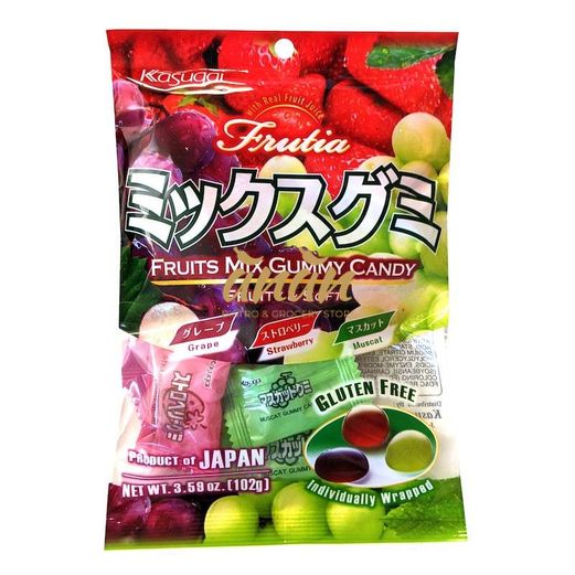Kasugai Gummy Candy 100 Mix 102g.