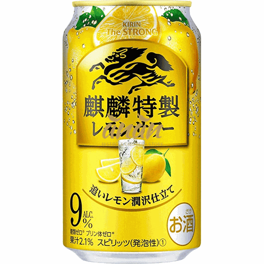Kirin The Strong Prime Sour Lemon Alc. 9% 350ml.