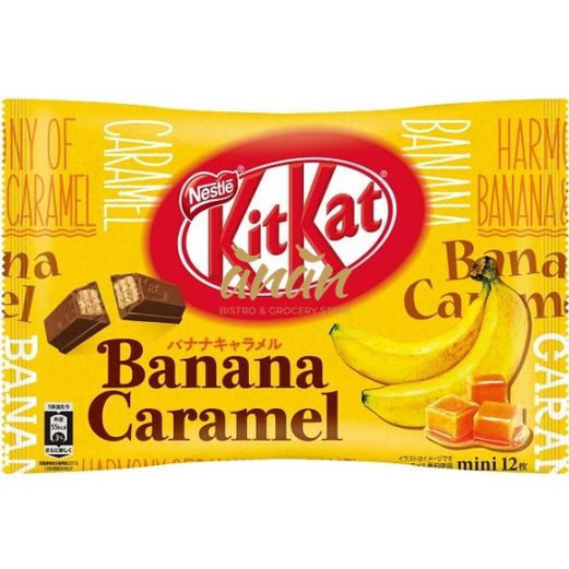 KitKat Mini Banana & Caramel 132g.