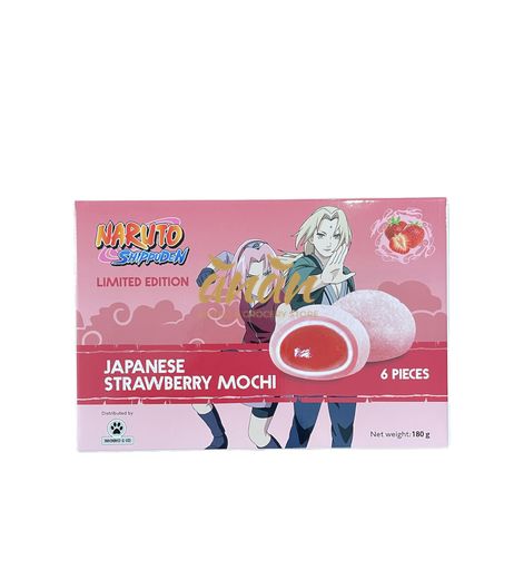NARUTO Edition MOCHI Japan Strawberry 210g.