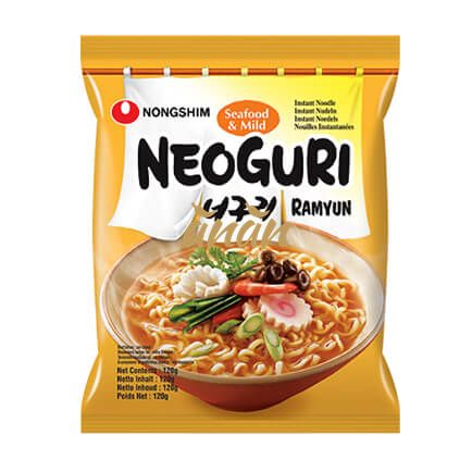Neoguri Noodle Mild 120g.
