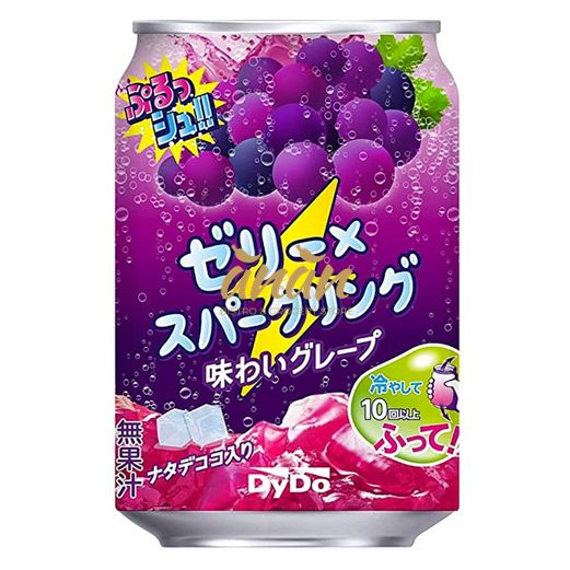 Purusshu Jelly X Sparkling Drink Grape Flavour 280ml.