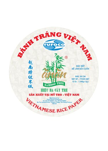 Rice Paper - Ryžový Papier 28cm - 340g.