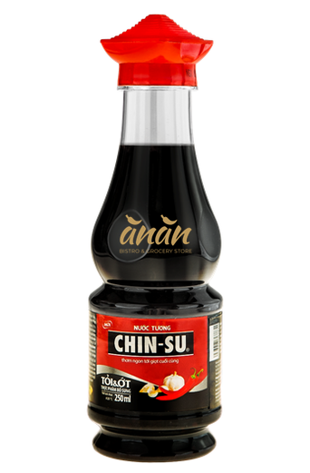 Soy Chilli Garlic Sauce Chin-Su 250ml.- Sójová Omáčka
