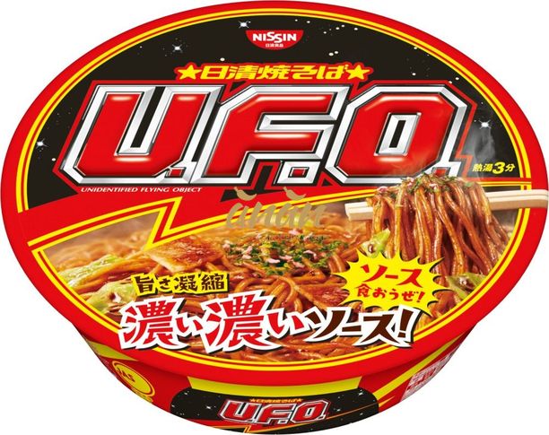 UFO Instant Yakisoba Noodles 128g